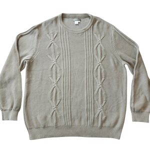 The Territory Ahead Heavyweight Cable Knit Sweater Sz XXL